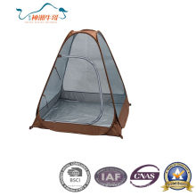 190t Polyester with Silver Coating with Mesh Pop up Tent